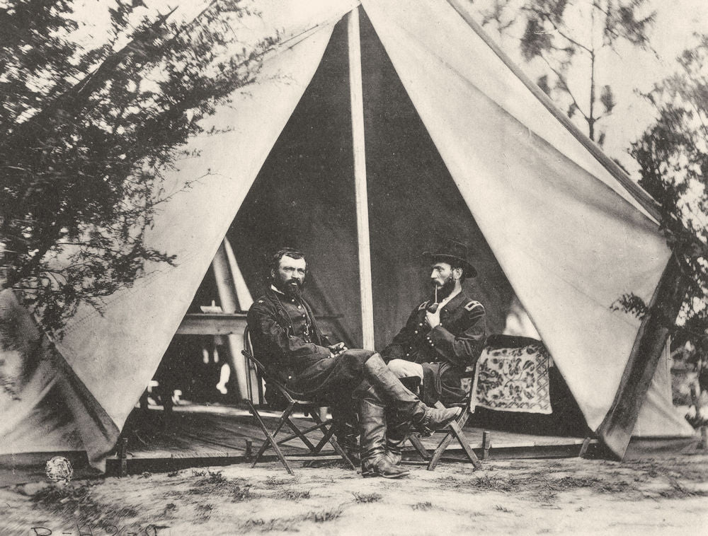 US CIVIL WAR. 1860- 1865. Generals August V Kantz & Godfrey Weitzel 1935 print
